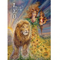 JOSEPHINE WALL GREETING CARD ZODIAC LEO